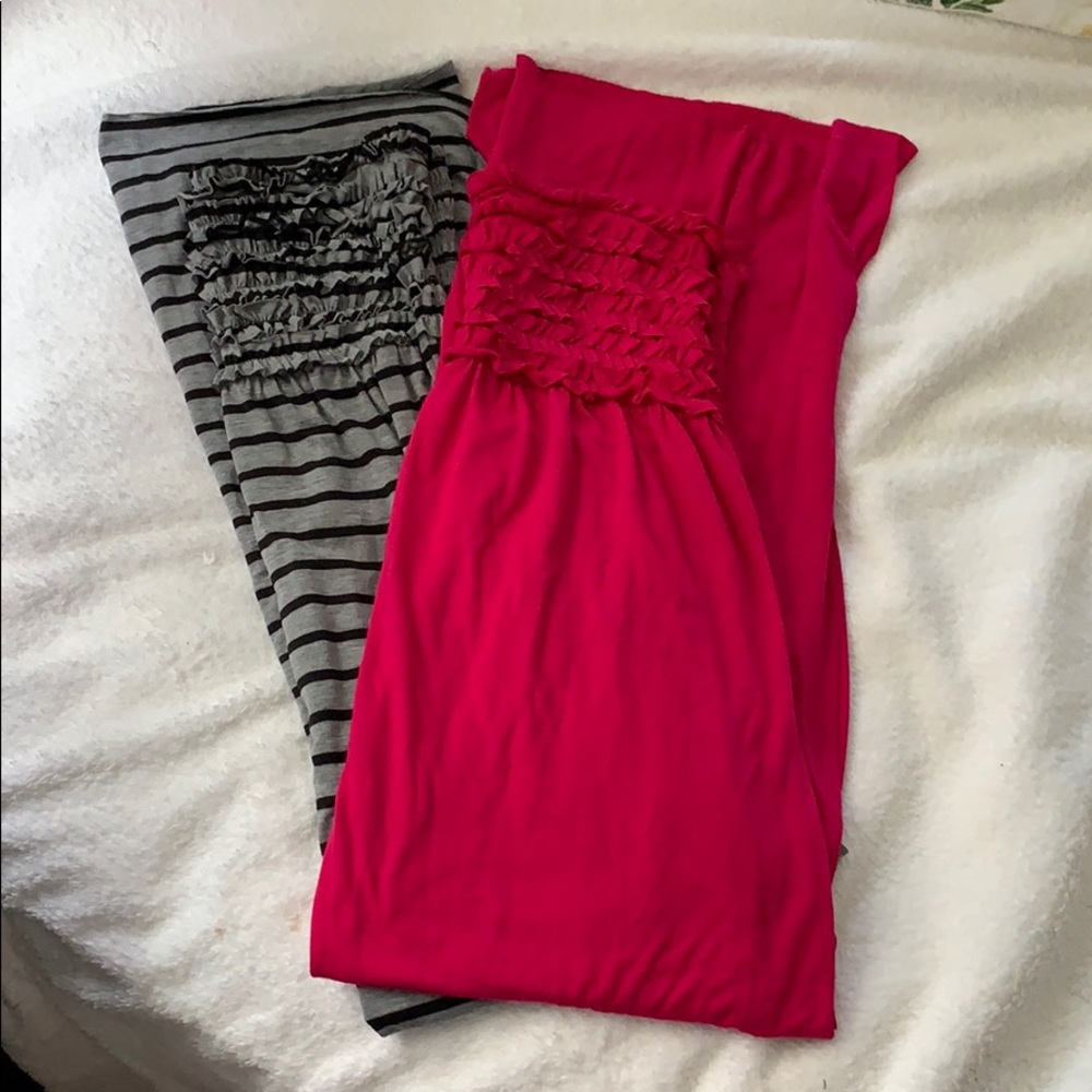 Twofer!! Strapless Maxi Dresses